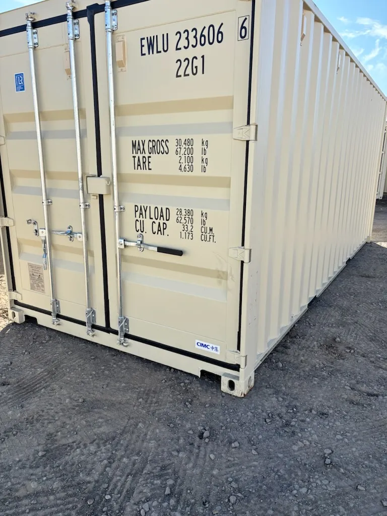 20' Standard One Trip Tri-Door: EWLU 233606-6