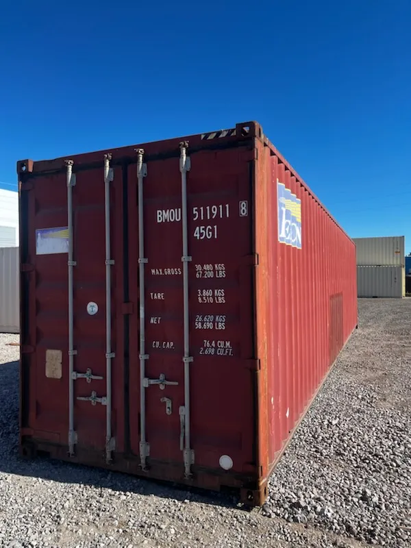 40' High Cube Used: BMOU 511911-8