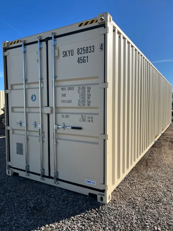 40' High Cube One Trip