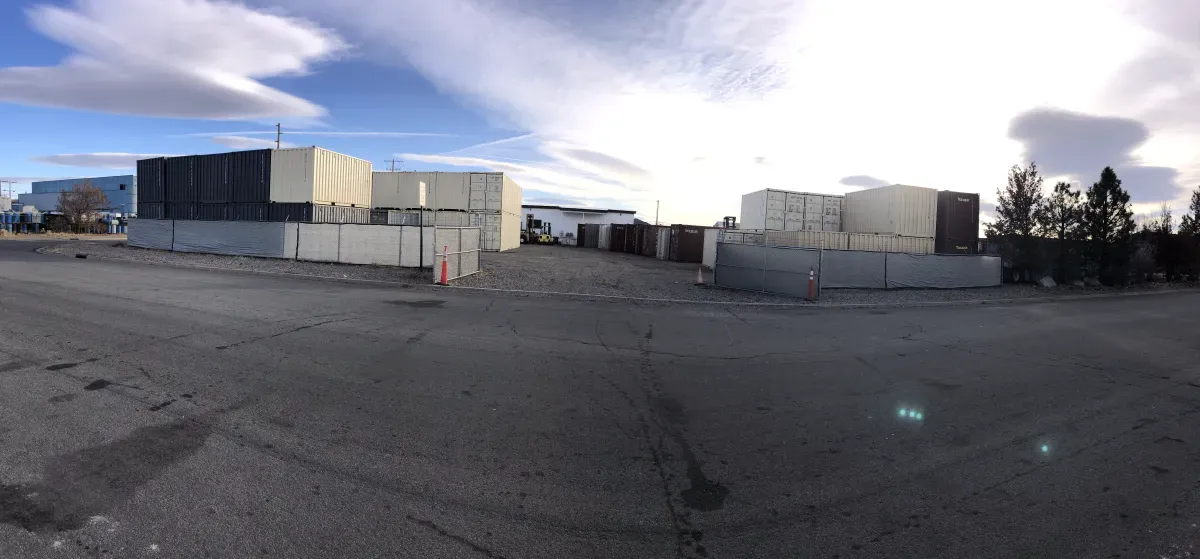 The ContainerNV container yard